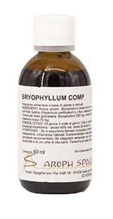 BRYOPHYLLUM COMP SOLUZIONE IDROALCOLICA 50 ML - Antica Farmacia Ferrari
