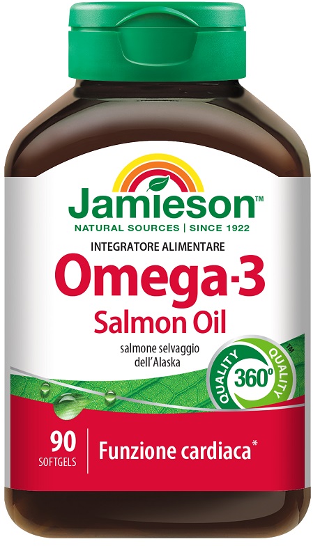 OMEGA 3 SALMON OIL 90 PERLE - Antica Farmacia Ferrari
