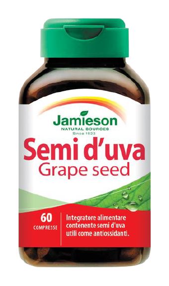 SEMI UVA GRAPE SEED JAMIESON 60 COMPRESSE - Antica Farmacia Ferrari