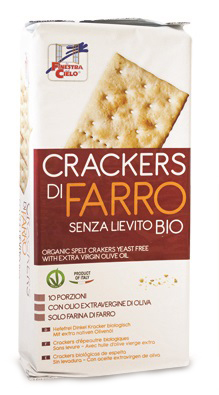FSC CRACKERS DI FARRO SENZA LIEVITO CON OLIO EXTRAVERGINE DI OLIVA BIO 280 G - Antica Farmacia Ferrari