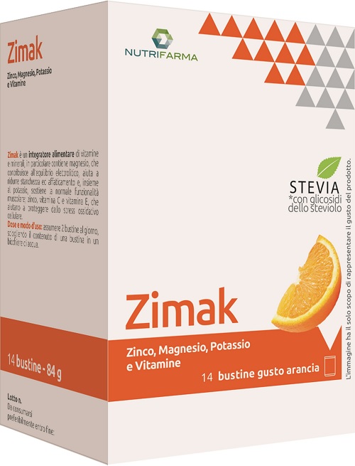 ZIMAK 14 BUSTINE 6 G ARANCIO - Antica Farmacia Ferrari