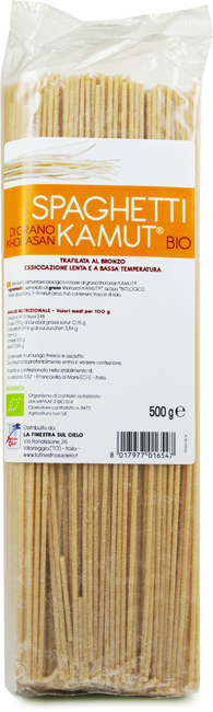 SPAGHETTI DI KAMUT BIO 500 G - Antica Farmacia Ferrari
