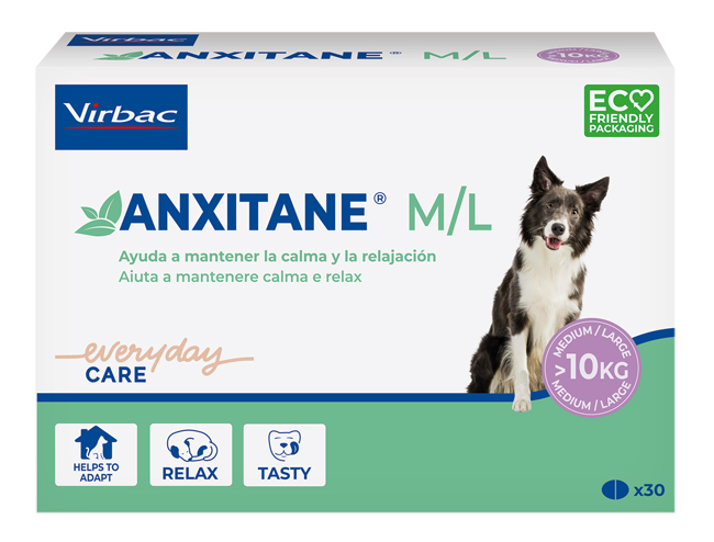 ANXITANE M/L SUPPLEMENTO NUTRIZIONALE SCATOLA 30 COMPRESSE APPETIBILI - Antica Farmacia Ferrari