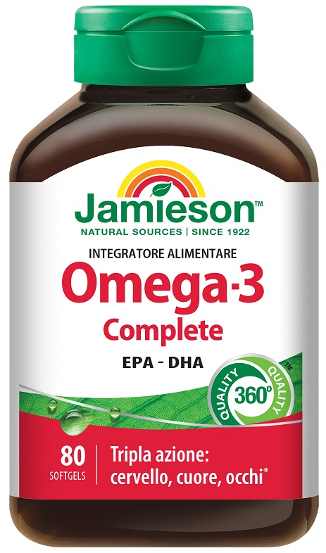OMEGA 3 COMPLETE JAMIESON 80 PERLE - Antica Farmacia Ferrari