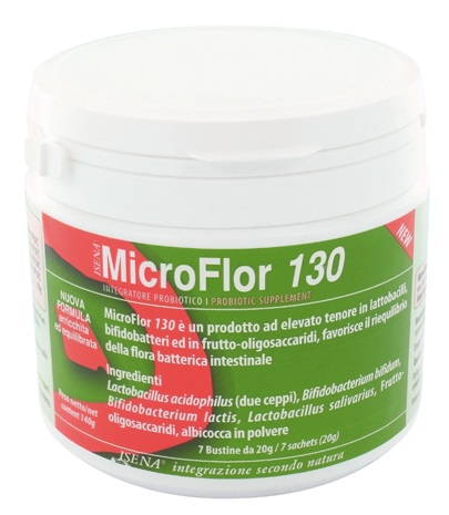 MICROFLOR 130 7 BUSTINE 20 G - Antica Farmacia Ferrari