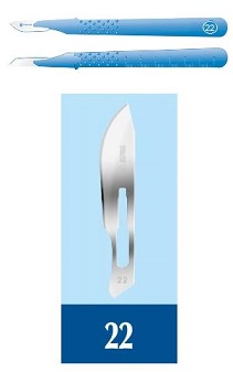 BISTURI PIC MONOUSO STERILE MISURA 22 1 PEZZO - Antica Farmacia Ferrari