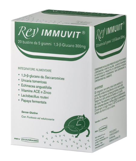 REV IMMUVIT 20 BUSTINE - Antica Farmacia Ferrari