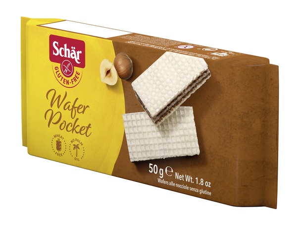 SCHAR WAFER POCKET NOCCIOLA 50 G - Antica Farmacia Ferrari