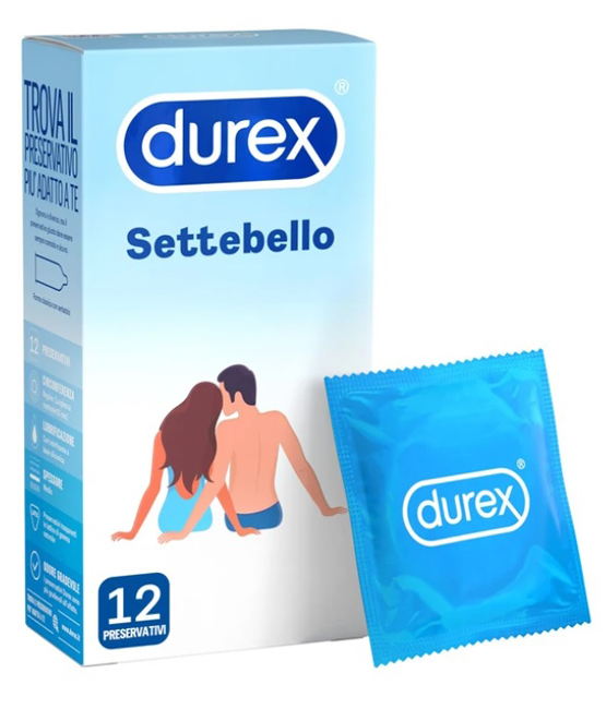 PROFILATTICO DUREX SETTEBELLO CLASSICO 12 PEZZI - Antica Farmacia Ferrari
