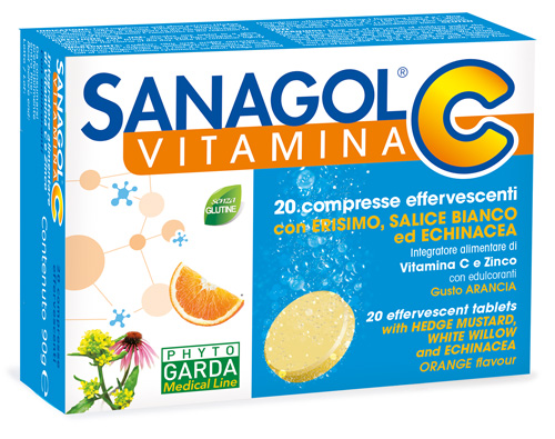 SANAGOL C 20 COMPRESSE EFFERVESCENTI - Antica Farmacia Ferrari
