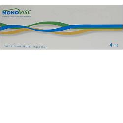 SIRINGA INTRA-ARTICOLARE MONOVISC ACIDO IALURONICO 20MG/ML 4 ML - Antica Farmacia Ferrari
