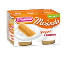 PLASMON OMOGENEIZZATO YOGURT BISCOTTO 120 G X 2 PEZZI - Antica Farmacia Ferrari