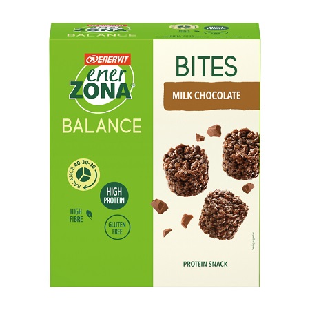 ENERZONA BITES MILK CHOLOCATE 5 BUSTE - Antica Farmacia Ferrari