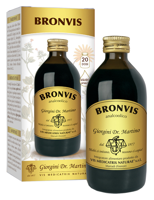 BRONVIS LIQUIDO 200 ML - Antica Farmacia Ferrari