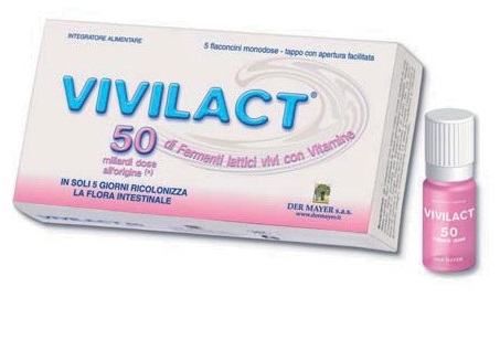 VIVILACT 50 MILIARDI 5 FLACONCINI 7 ML - Antica Farmacia Ferrari