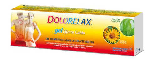 DOLORELAX GEL EFFETTO CALDO 75 ML - Antica Farmacia Ferrari