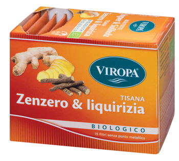 VIROPA ZENZERO & LIQUIRIZIA 15 BUSTINE - Antica Farmacia Ferrari