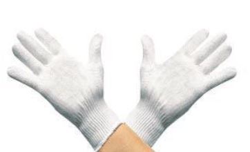 GUANTO CHIRURGICO IN COTONE BIANCO MISURA 7,5 1PAIO - Antica Farmacia Ferrari