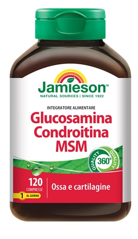 GLUCOSAMINA CONDROITINA MSM 120 COMPRESSE - Antica Farmacia Ferrari