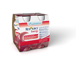 RESOURCE ENERGY FRAGOLA/LAMPONE 4 BOTTIGLIE 200 ML - Antica Farmacia Ferrari