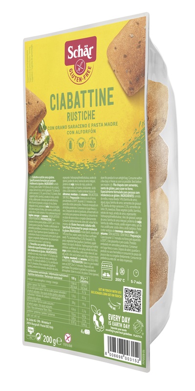 SCHAR CIABATTINE RUSTICHE 200 G - Antica Farmacia Ferrari