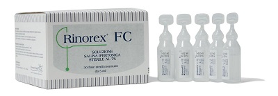 RINOREX FC SOLUZIONE SALINA IPERTONICA 7% 30 FIAL DA 5 ML - Antica Farmacia Ferrari