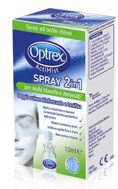 SPRAY OCULARE OPTREX ACTIMIST 2IN1 OCCHI STANCHI E ARROSSATI 1 PEZZO - Antica Farmacia Ferrari