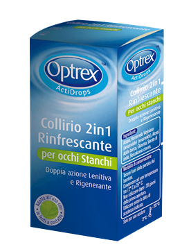 GOCCE OCULARI OPTREX ACTIDROPS 2IN1 RINFRESCANTE OCCHI STANCHI 1 PEZZO - Antica Farmacia Ferrari