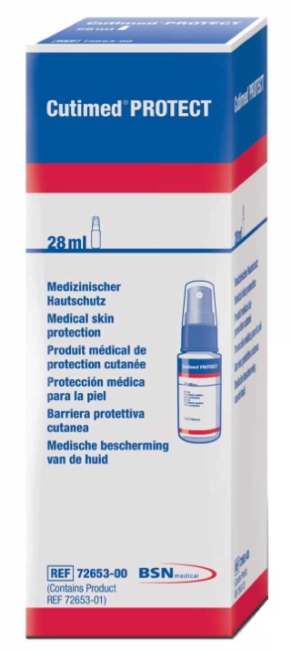 FILM BARRIERA PROTETTIVA CUTANEA CUTIMED PROTECT FILM IN SPRAY DA 28ML PER CUTE INTEGRA - Antica Farmacia Ferrari