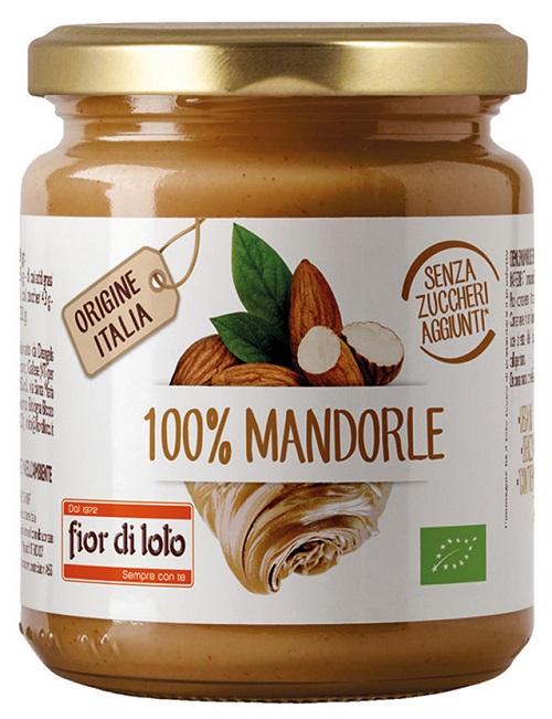 FIOR DI LOTO CREMA 100% DI MANDORLE TOSTATE - Antica Farmacia Ferrari