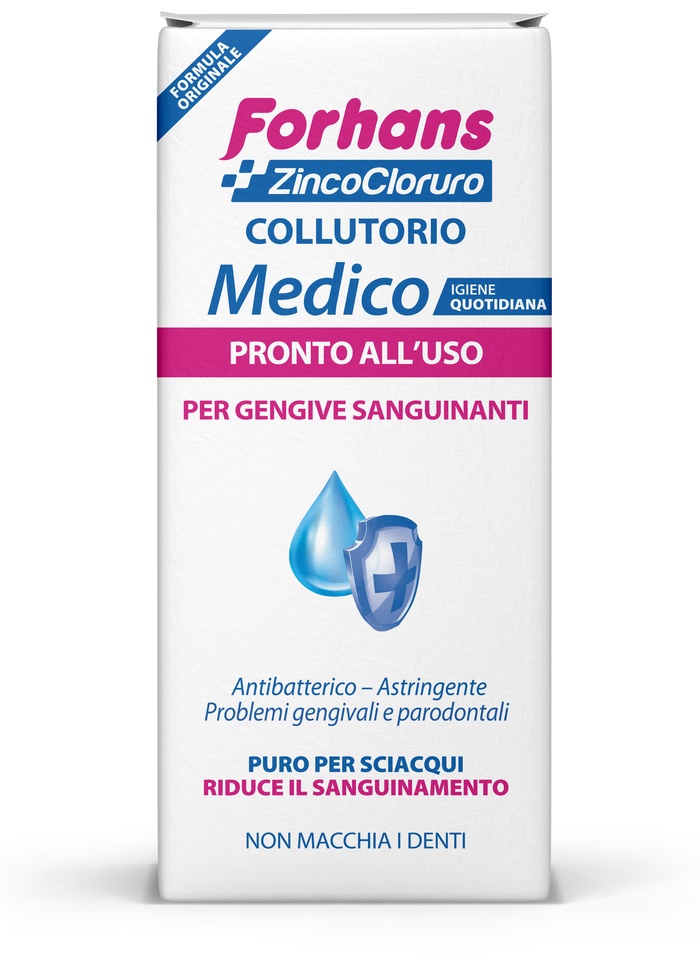FORHANS COLLUTORIO 250ML - Antica Farmacia Ferrari