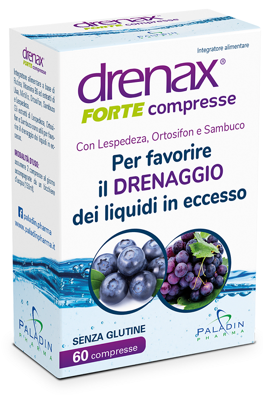 DRENAX FORTE MIRTILLO 60 COMPRESSE - Antica Farmacia Ferrari