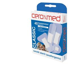 CEROXMED CLASSIC TRASPARENTI 40 CEROTTI ASSORTITI - Antica Farmacia Ferrari