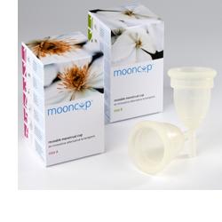 COPPETTA MESTRUALE MOONCUP TAGLIA A GRANDE PER DONNE CON PIU' DI 30 ANNI - Antica Farmacia Ferrari