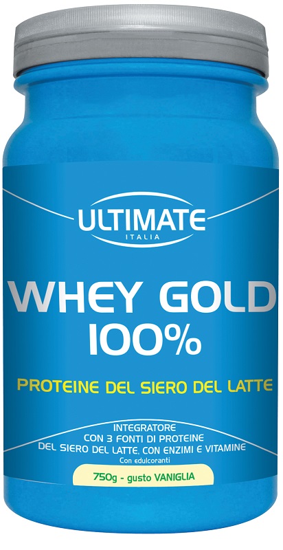 ULTIMATE WHEY GOLD 100 % VANIGLIA 750 G - Oltrefarma