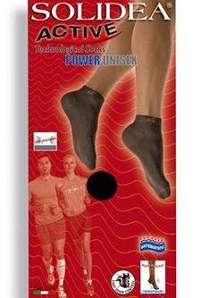 ACTIVE POWER UNISEX MINI-CALZA NERO 2-M - Antica Farmacia Ferrari