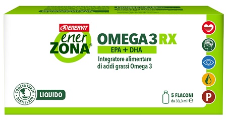 ENERZONA OMEGA 3 RX 5 FLACONI - Antica Farmacia Ferrari