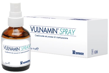 VULNAMIN SPRAY 30ML FLACONE IN VETRO CON EROGATORE A TASTO - Antica Farmacia Ferrari