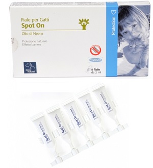 PROTECTION SPOTON GATTO 5 X 2 ML - Antica Farmacia Ferrari