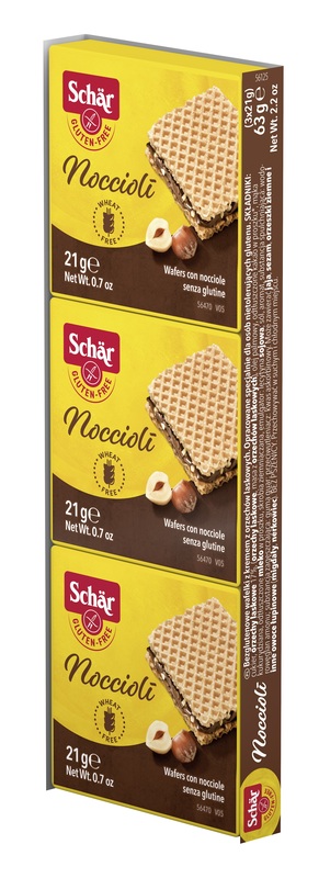 SCHAR NOCCIOLI SNACK 3 PEZZI 21 G - Antica Farmacia Ferrari