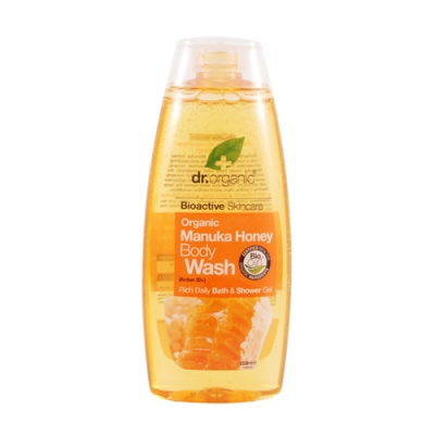 DR ORGANIC MANUKA HONEY MIELE DI MANUKA BODY WASH DETERGENTE CORPO 250 ML - Antica Farmacia Ferrari