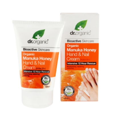 DR ORGANIC MANUKA HONEY MIELE DI MANUKA HAND NAIL CREAM CREMA MANI 125 ML - Antica Farmacia Ferrari