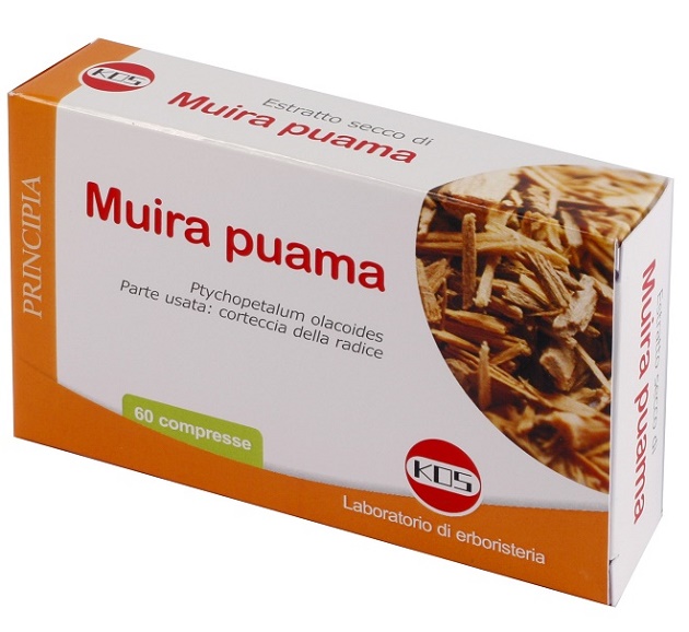 MUIRA PUAMA ESTRATTO SECCO 60 COMPRESSE - Antica Farmacia Ferrari