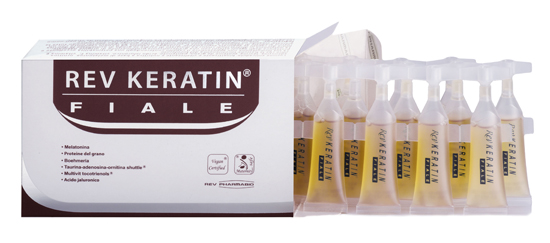 REV KERATIN FIALE 15 FIALE 5 ML - Antica Farmacia Ferrari