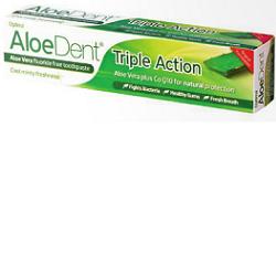 ALOEDENT DENTIFRICIO TRIPLA AZIONE CON ALOE VERA E COENZIMA Q10 100 ML - Antica Farmacia Ferrari