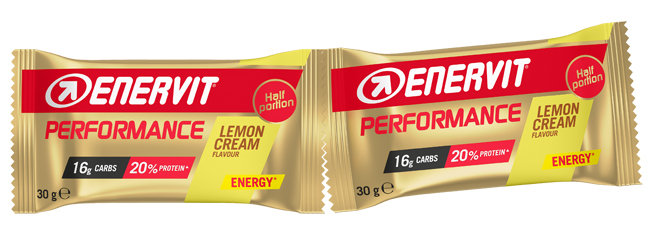 ENERVIT PS DOUBLE LEMON CREAM 2 MEZZE PORZIONI BOX 1 BARRETTA - Antica Farmacia Ferrari