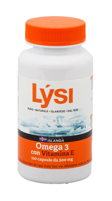LYSI OMEGA 3 VITAMINA E 120 CAPSULE - Antica Farmacia Ferrari