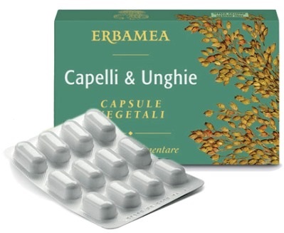CAPELLI & UNGHIE 24 CAPSULE VEGETALI - Antica Farmacia Ferrari