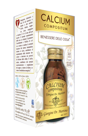 CALCIUM COMPOSITUM 225 PASTIGLIE - Antica Farmacia Ferrari