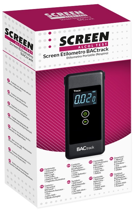 SCREEN ALCOL TEST BACTRACK - Antica Farmacia Ferrari